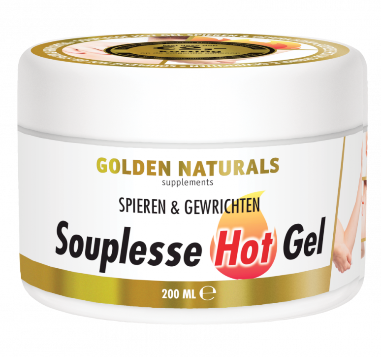 Golden Naturals Souplesse Hot Gel (200 milliliter)