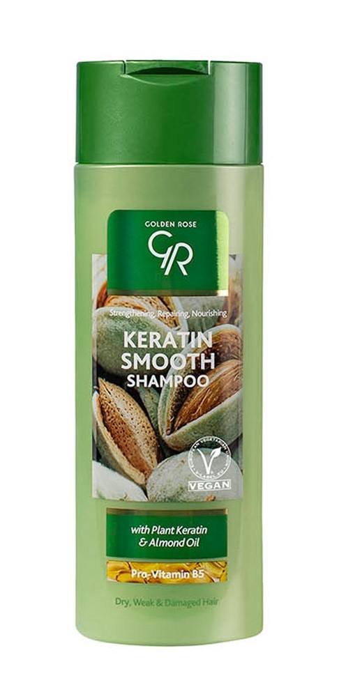 Golden Rose Haircare KERATIN SMOOTH Shampoo - Vegan & Duurzaam