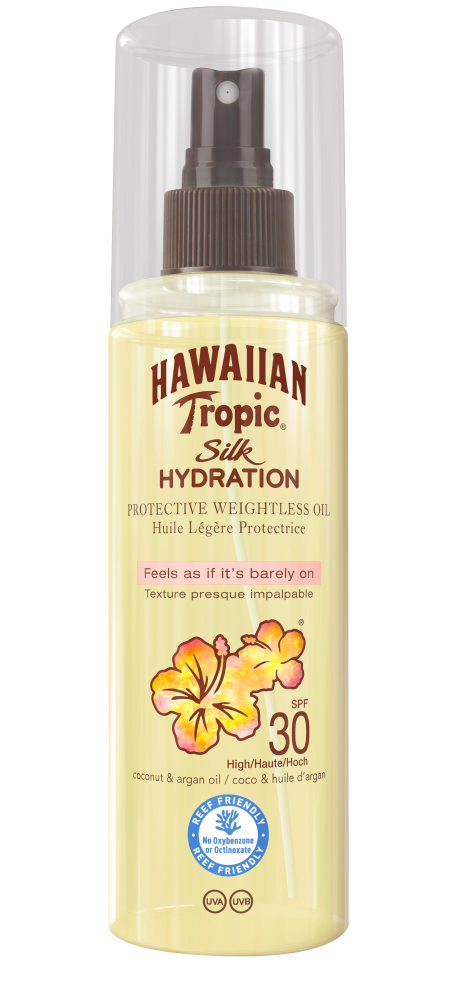 Hawaiian Tropic Silk Hydration Protect Weightless Oil SPF 30 148 ml