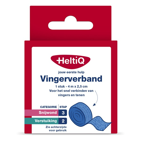 HeltiQ Vingerverband 4mx2,5cm