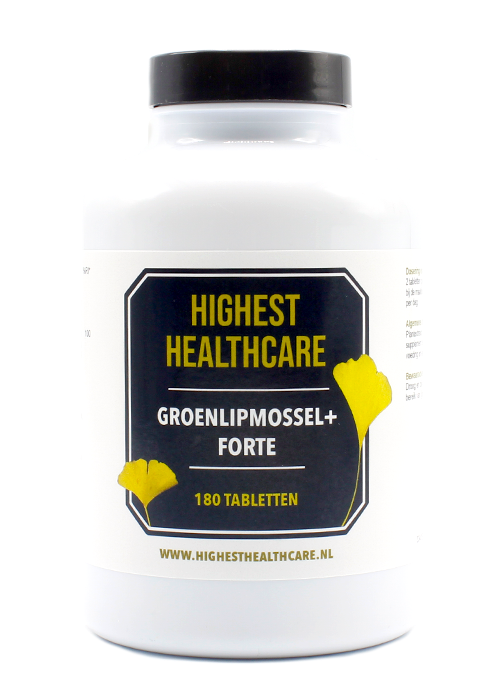 Highest Healthcare Groenlipmossel + Forte Tabletten