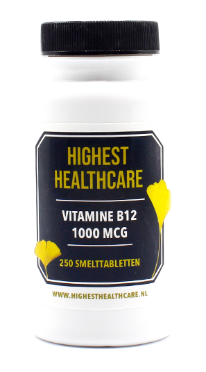 Highest Healthcare Vitamine B12 1000mcg Smelttabletten