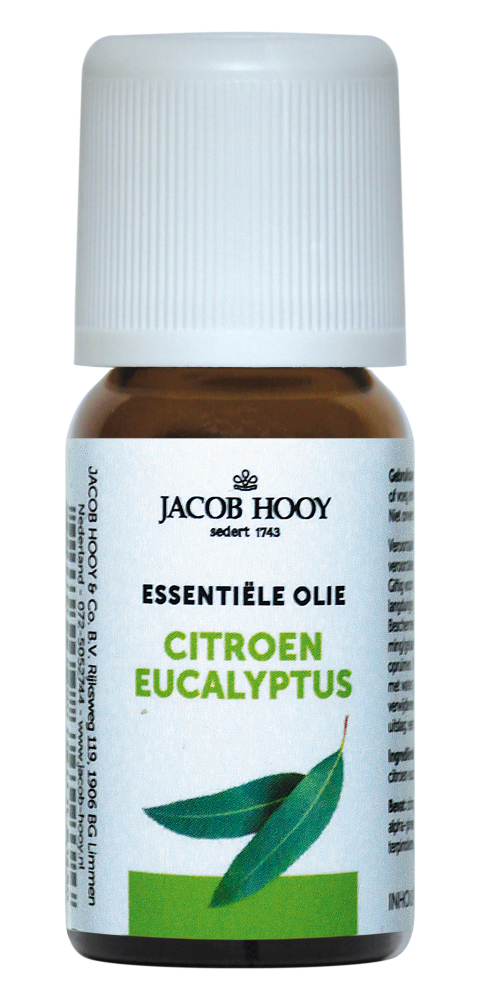 Jacob Hooy Essentiële Olie Citroen Eucalyptus