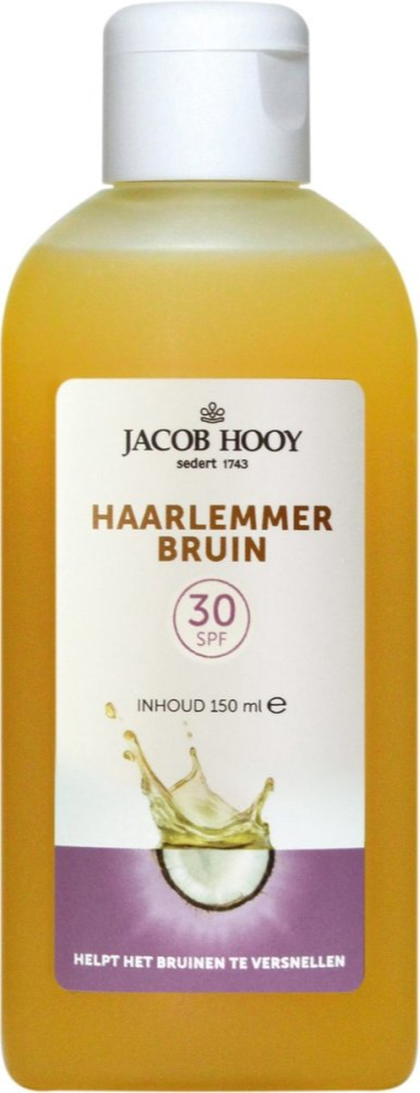 Jacob Hooy Haarlemmerbruin - Haarlemmer Bruin - Zonnebrand - Snelbruiner - SPF 30 150 ml