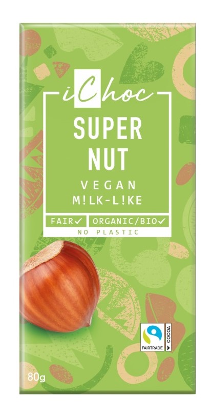 iChoc Super Nut Melkchocoladereep