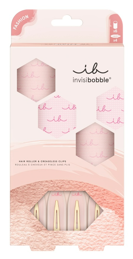 Invisibobble Hair Roller & Creaseless Clips Volumize Me Set