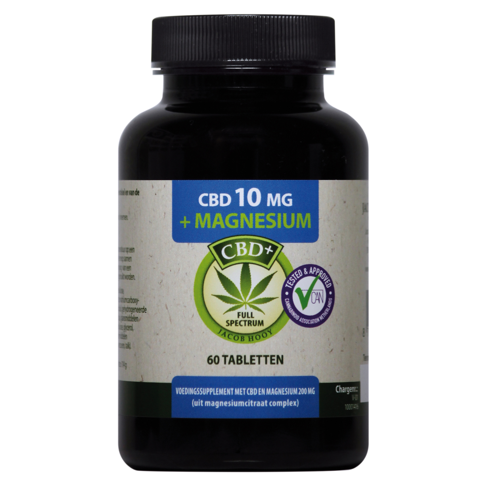 Jacob Hooy CBD 10mg + Magnesium Tabletten