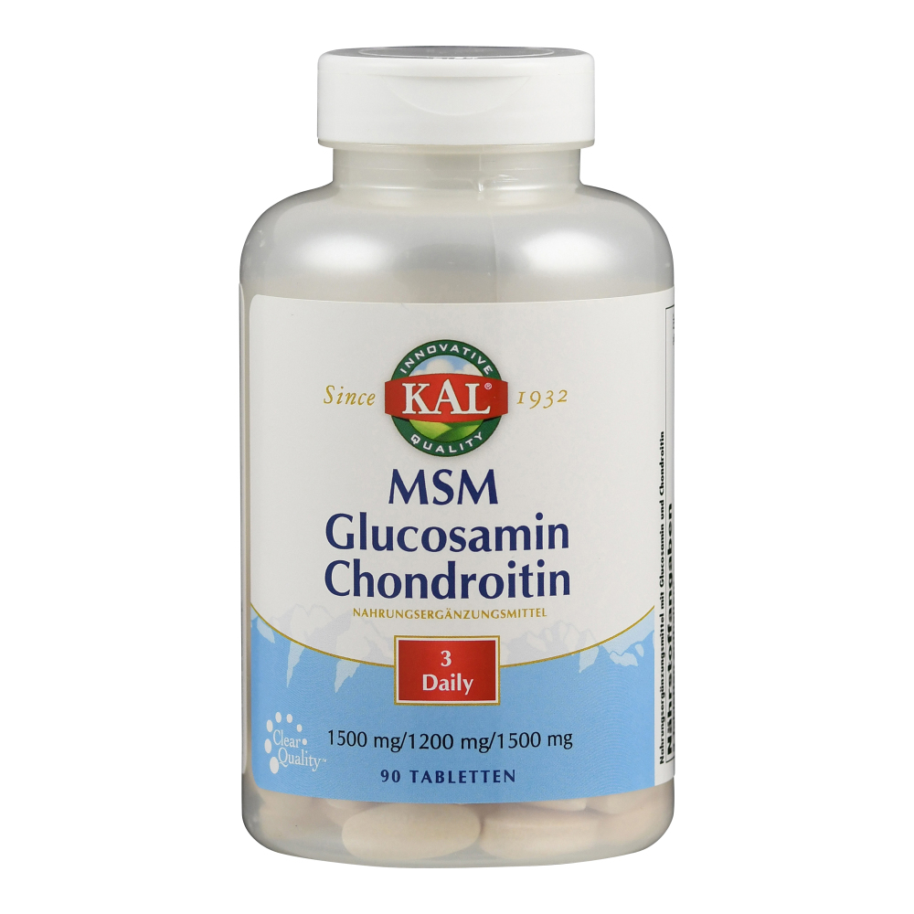 Kal MSM Glucosamine Chondroïtine Tabletten