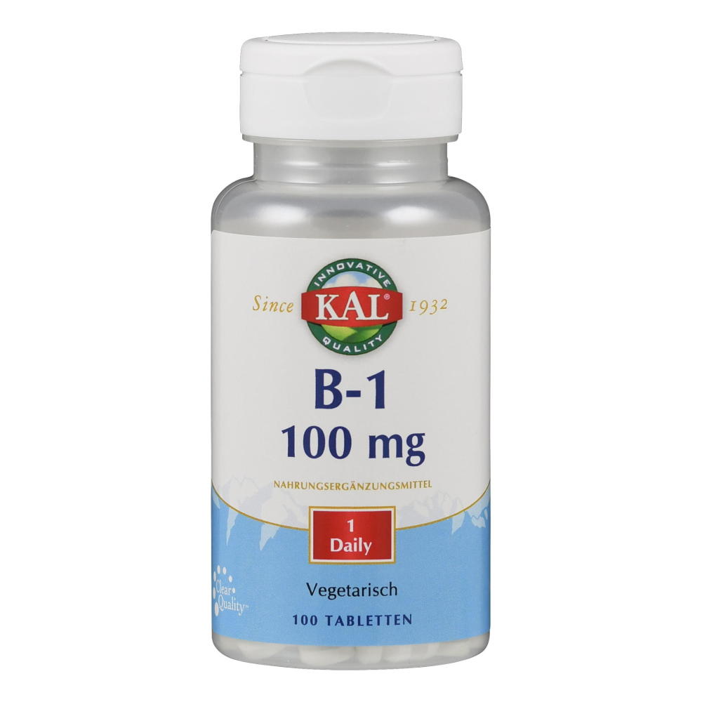 Kal Vitamine B1 100mg Tabletten