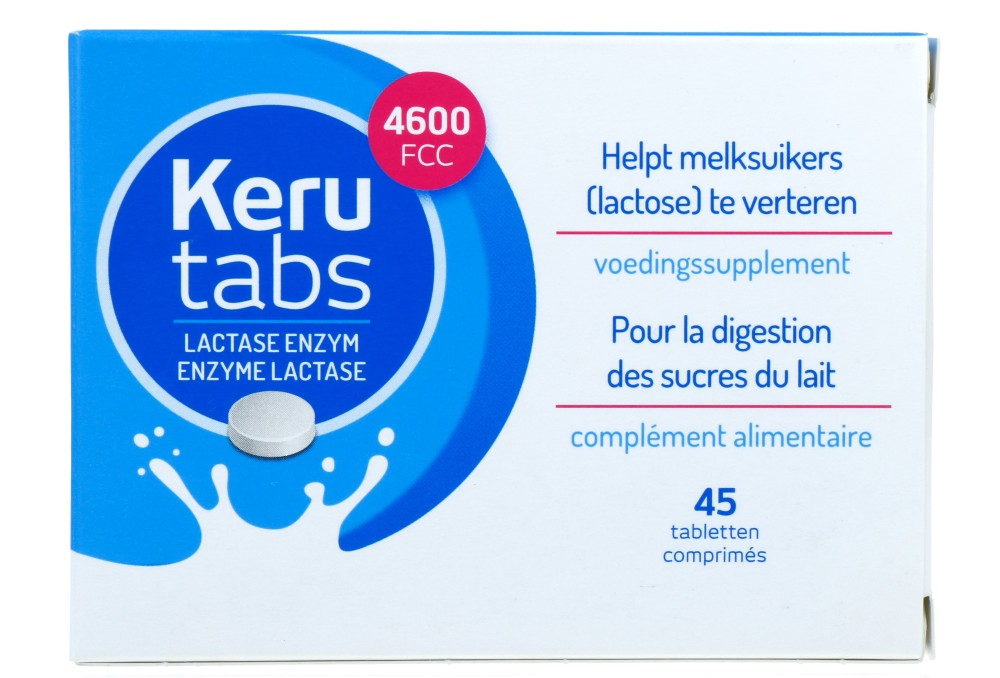 Kerutabs Lactase Enzym Tabletten