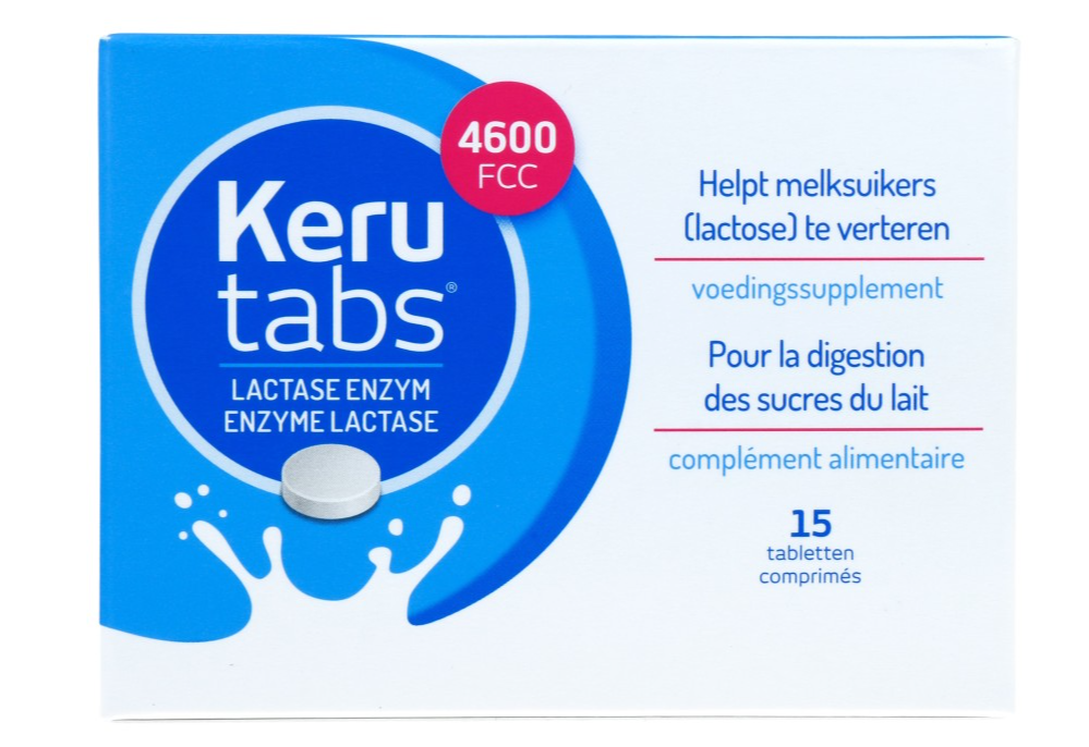 Kerutabs Lactase Enzym Tabletten