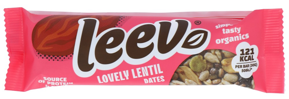 Leev Dates Lovely Lentil Bar