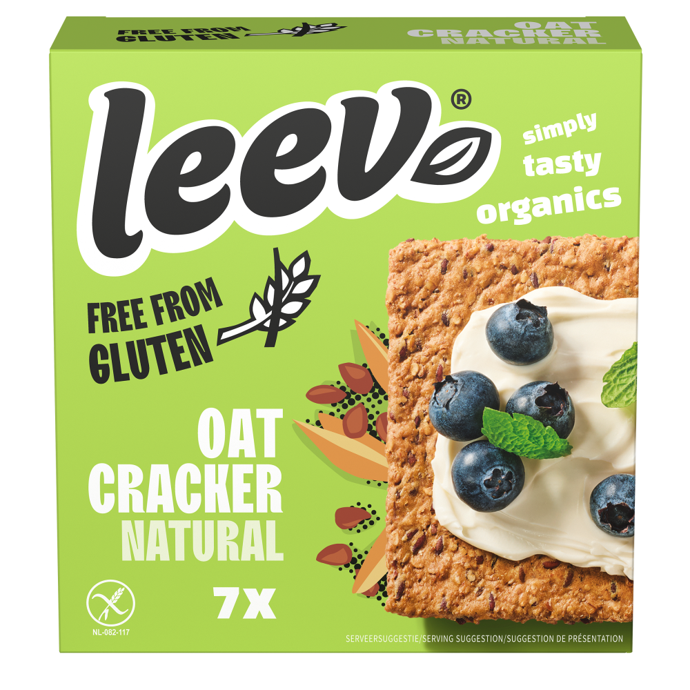 Leev Oat Cracker Natural