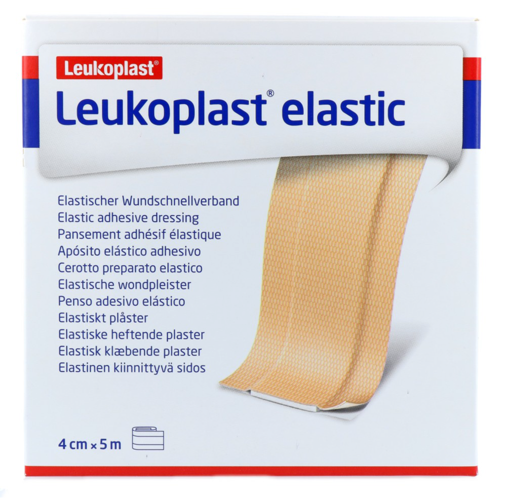 Image of Leukoplast Elastic Wondpleister 4cm x 5m