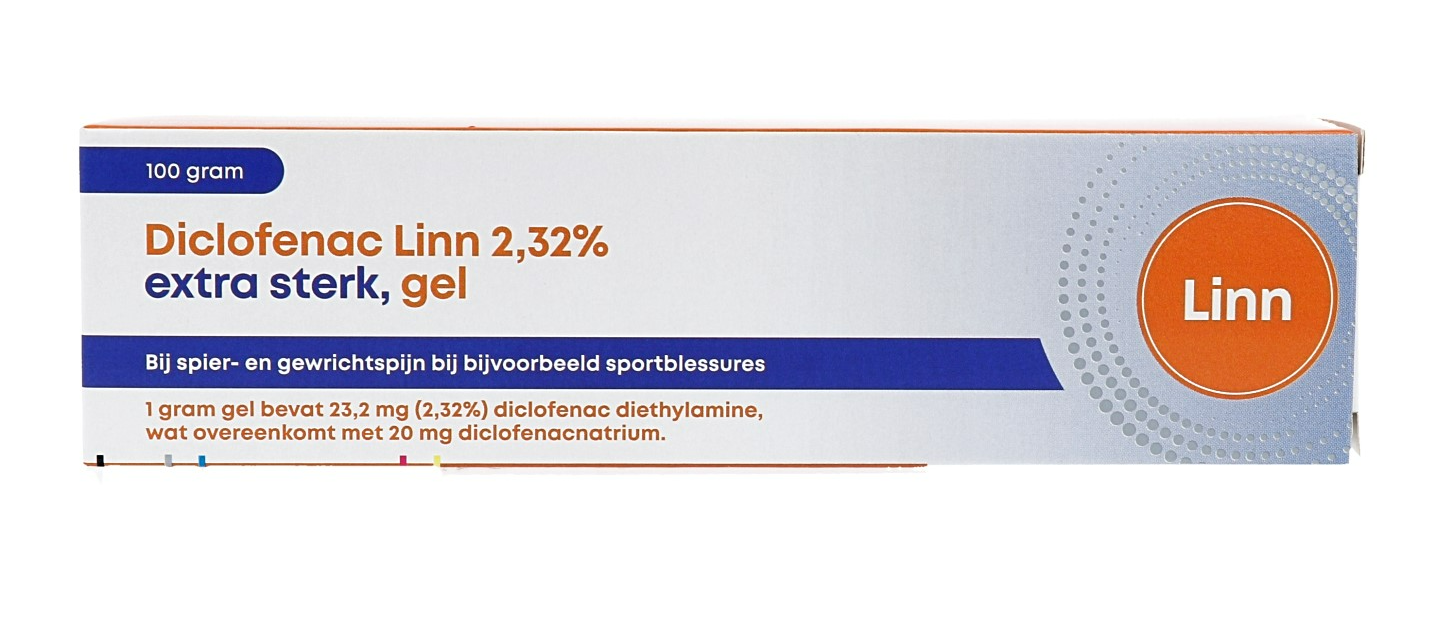 Linn Diclofenac 2,32% Extra Sterk Gel