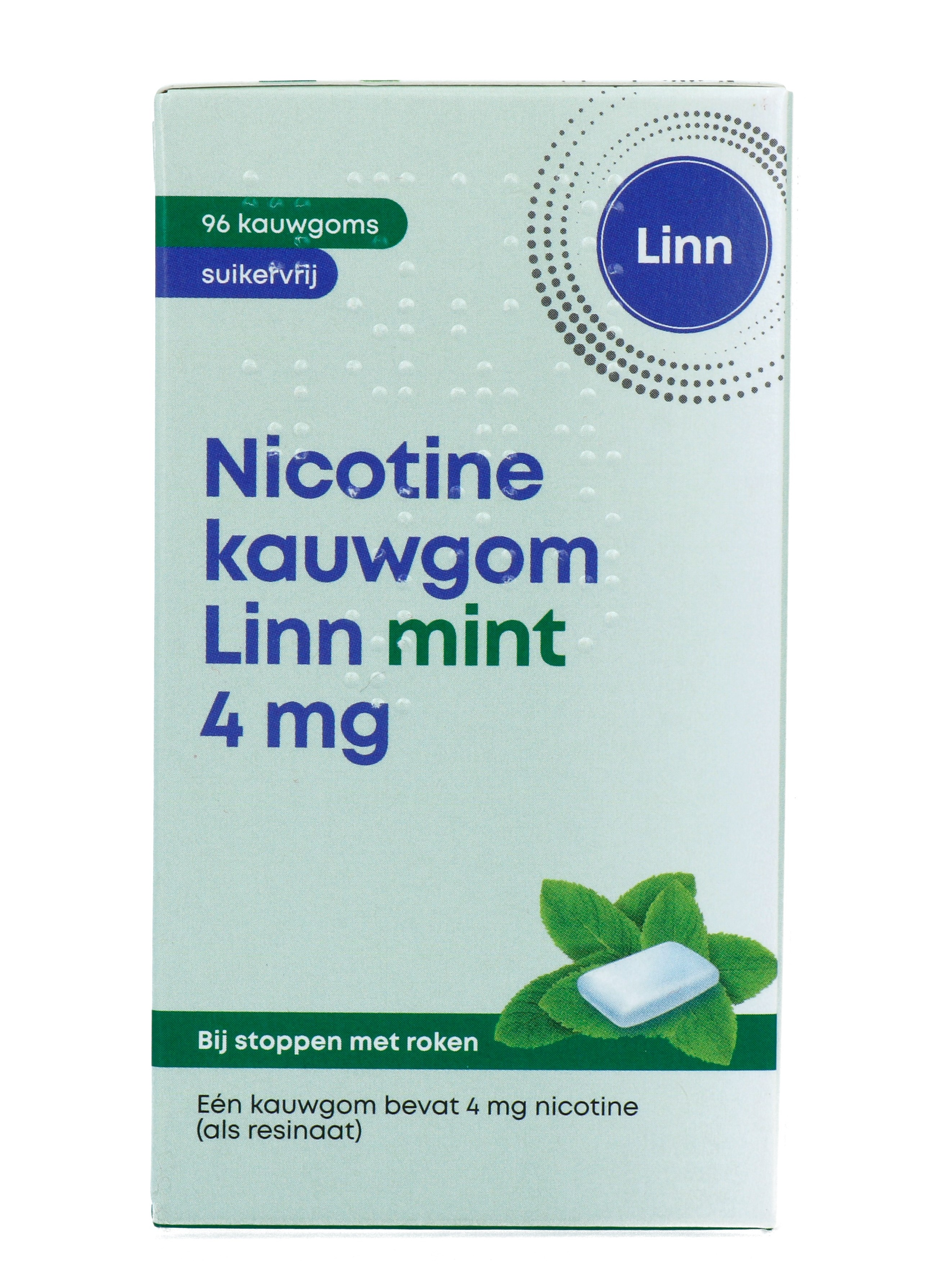 Linn Nicotine Kauwgom Mint 4mg