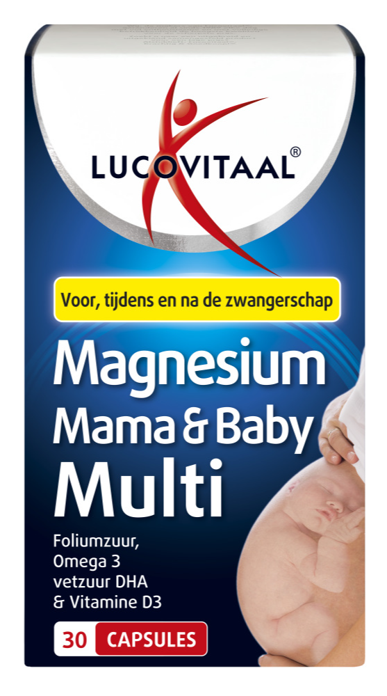 Lucovitaal Magnesium Mama & Baby Multi Capsules