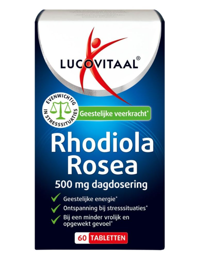 Lucovitaal Rhodiola Rosea Tabletten 60TB