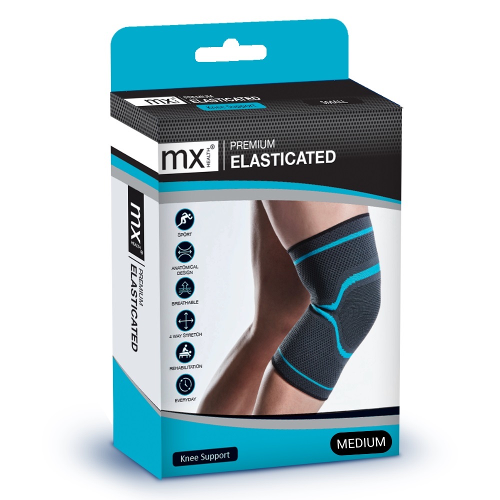 MX Health Premium Elasticated Knee Support