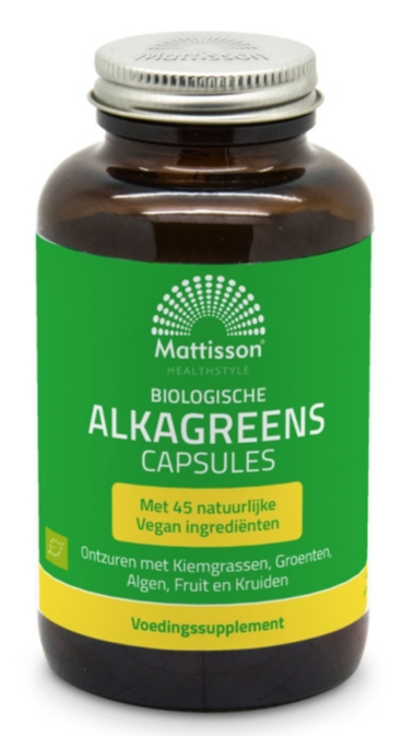 Mattisson - Biologische Alkagreens - 180 capsules