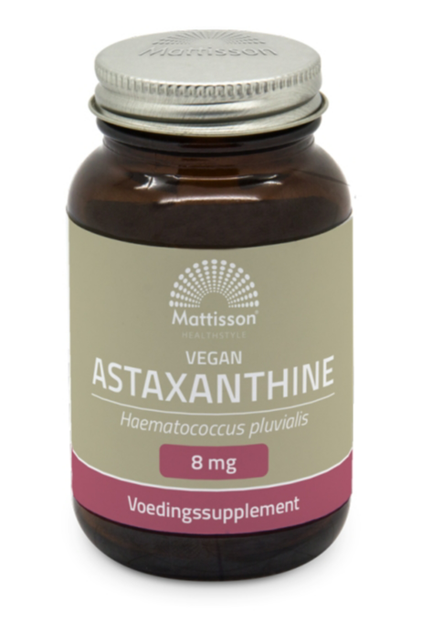 Mattisson - Vegan Astaxanthine 8mg – 60 capsules