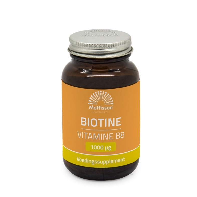 Mattisson - Biotine - Vitamine B8 - 1000mcg - 60 tabletten