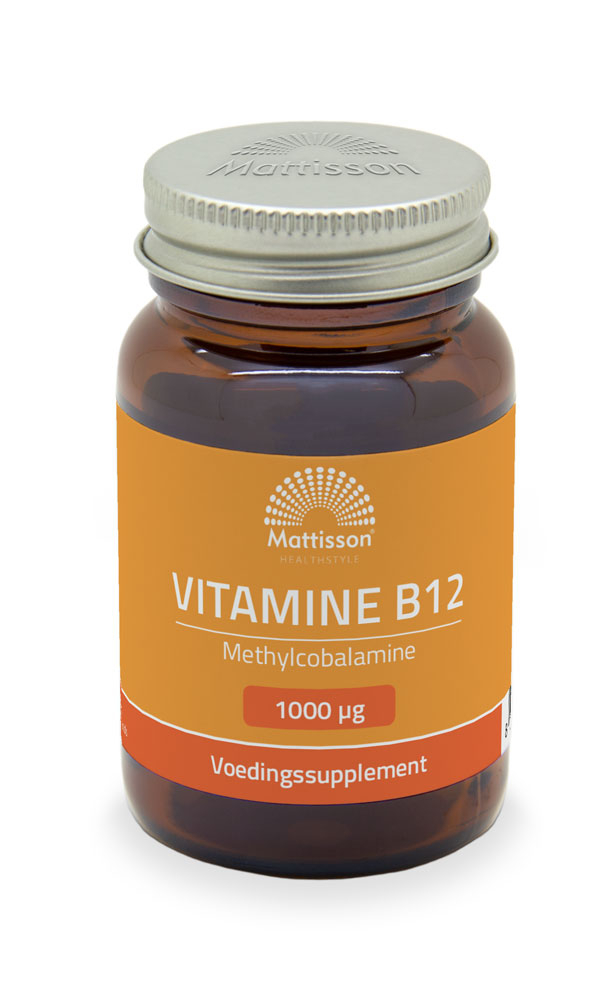 Mattisson HealthStyle Vitamine B12 1000mcg Zuigtabletten