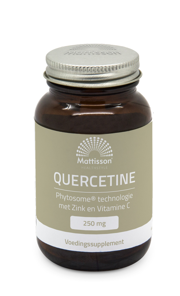 Mattisson - Quercetine met Zink en Vitamine C - 250 mg - Phytosome® technologie - 60 capsules