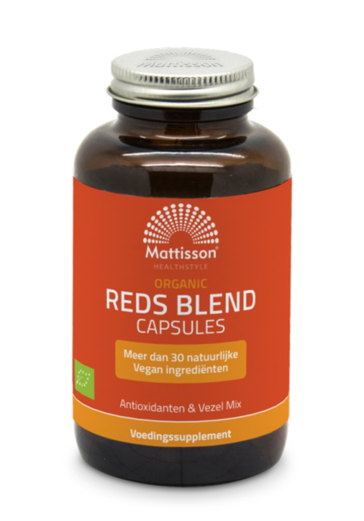 Mattisson - Biologische Reds Blend - Vezels & Antioxidanten - 180 capsules