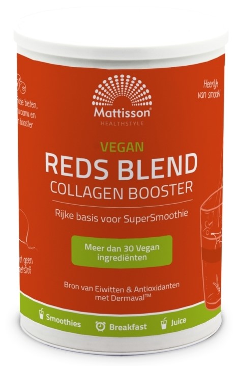 Mattisson - Vegan Reds Blend poeder - Collageen booster - 350 g