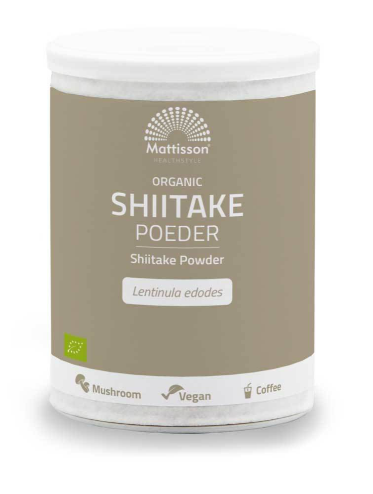 Mattisson - Biologisch Shiitake poeder - 100 gram