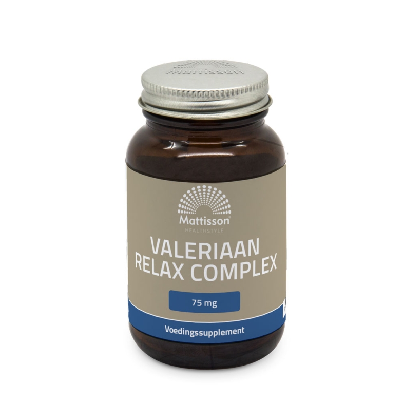 Mattisson - Valeriaan Relax Complex 75 mg - 60 capsules