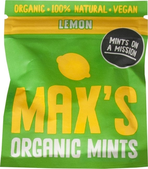 Max&apos;s Organics Lemon Mints