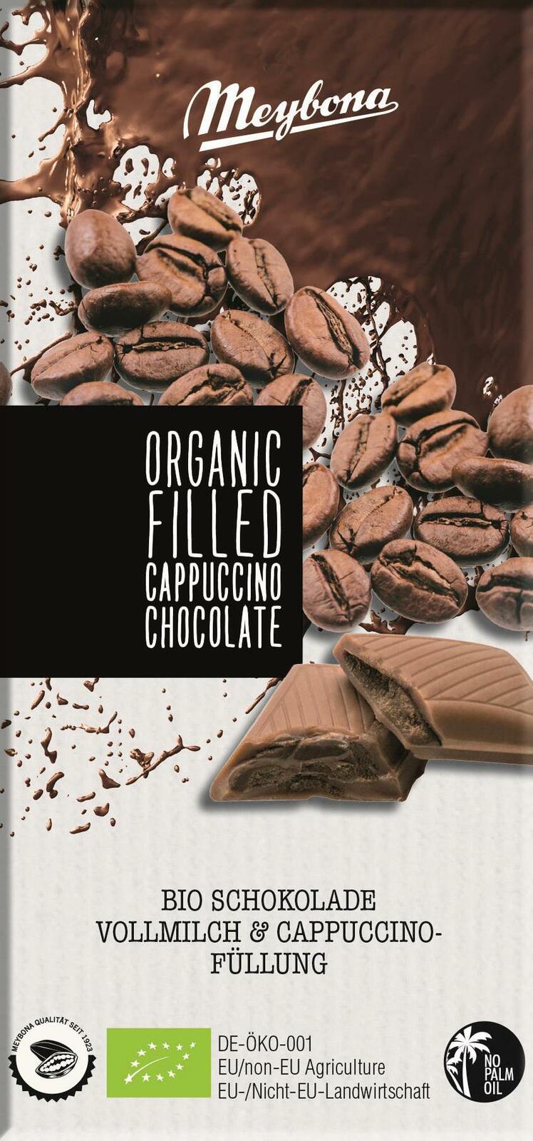 Meybona Organic Filled Cappuccino Chocolate