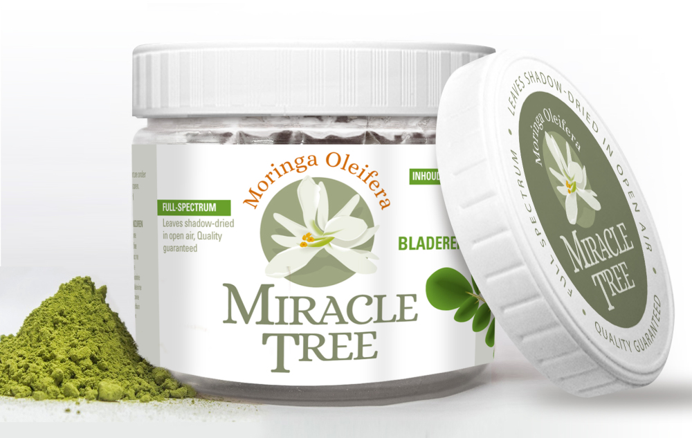 Miracle-Tree - Moringa oleifera poeder 150gr