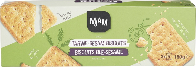 Mjam Biscuits Tarwe-Sesam