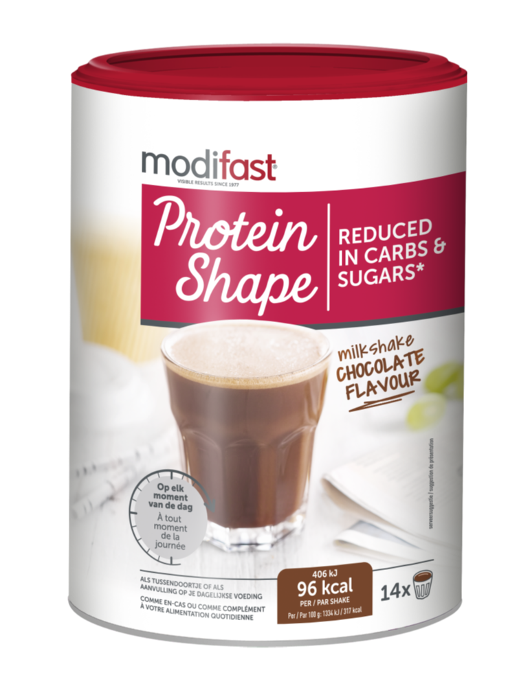 Modifast Protein Shape - Milkshake - Chocolade - 420 g