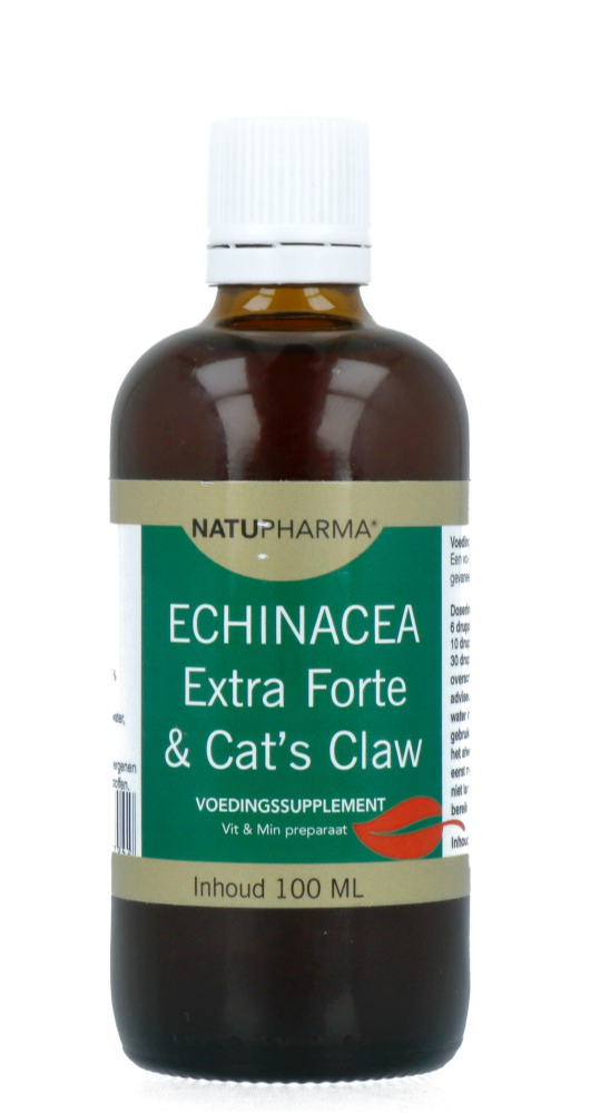 Natupharma Echinacea Extra Forte & Cat&apos;s Claw Druppels