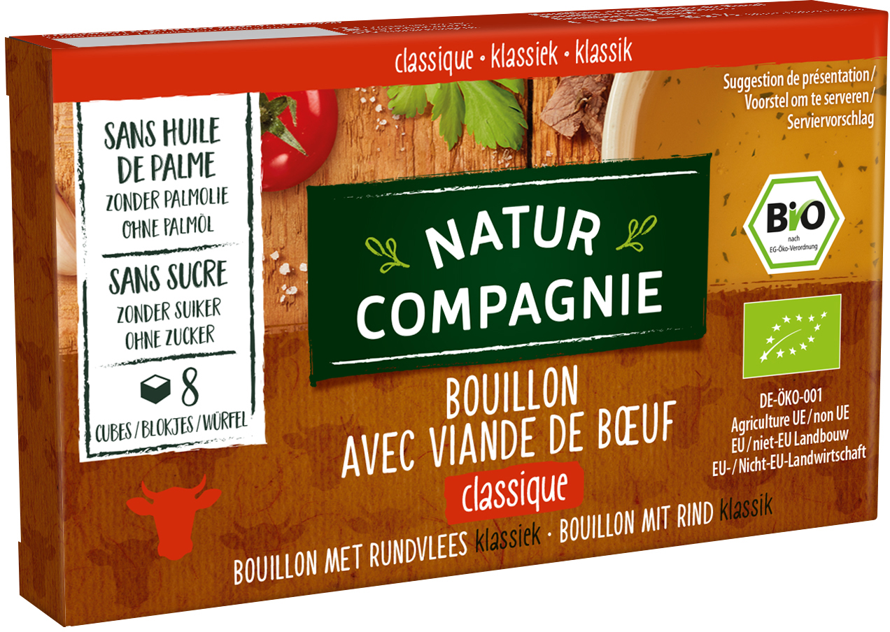 Natur Compagnie Bouillon met Rundvlees Suikervrij