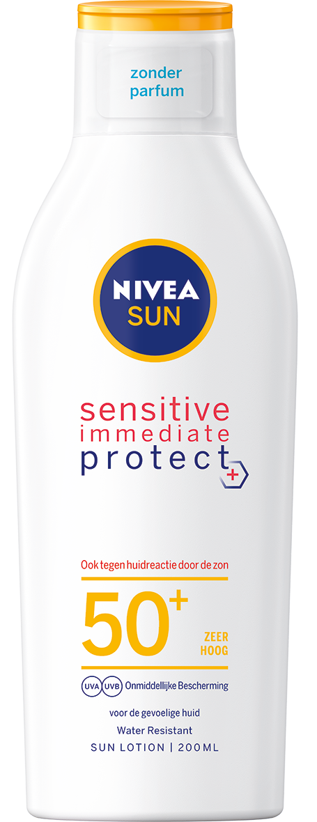 Image of Nivea Sun Sensitive Immediate Protect Zonnemelk SPF50+