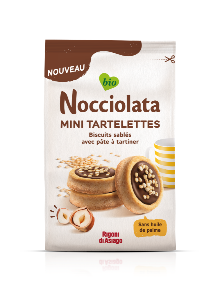 Nocciolata Mini Tartelettes Biologisch