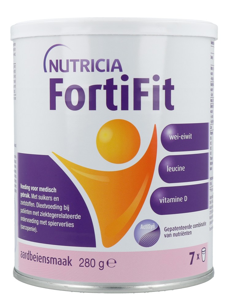 Nutricia Fortifit Poeder Aardbei