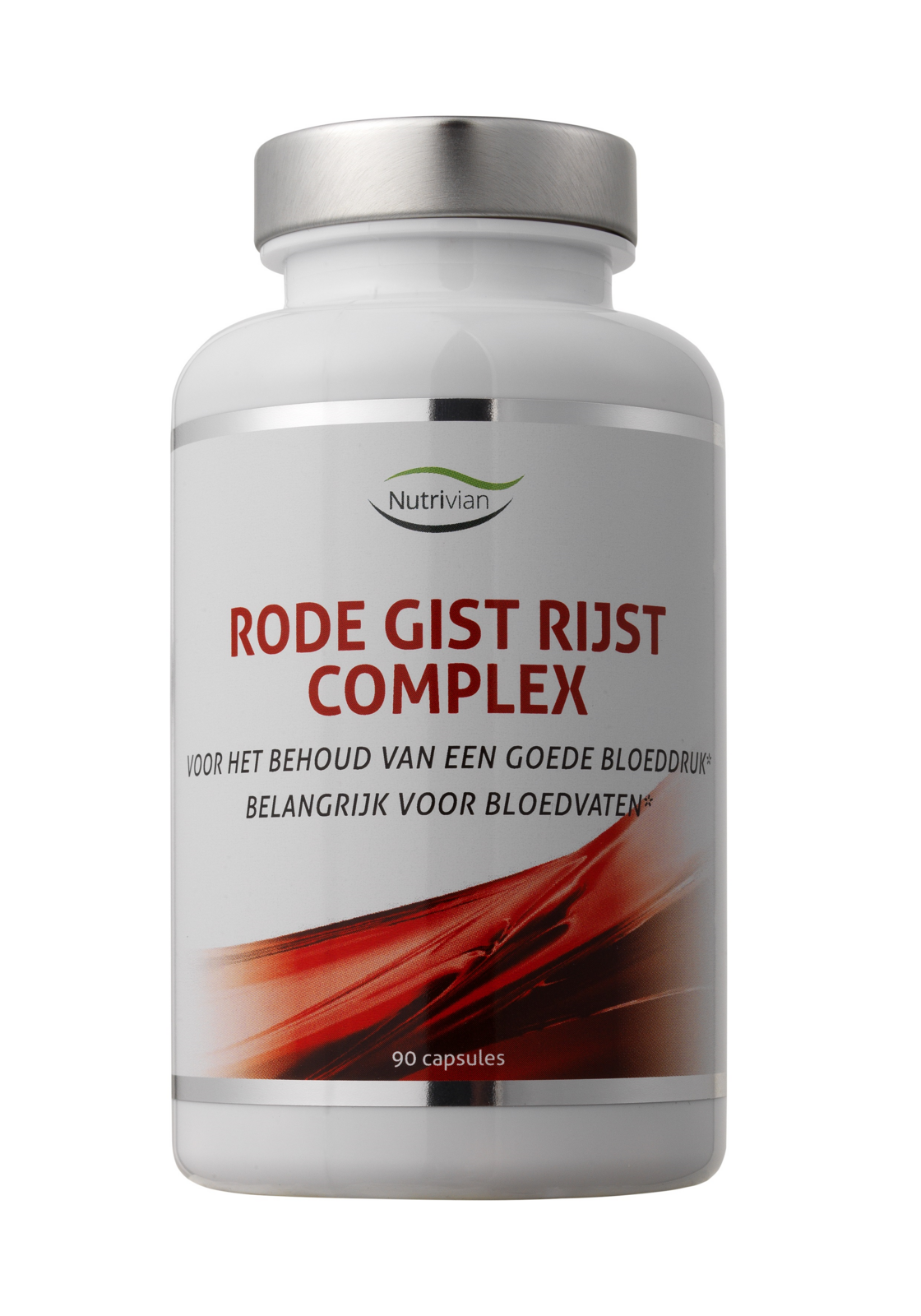 Rode Gist Rijst Complex – Cholesterol Control van Nutrivian (90 stuks) - Bloeddruk - Bloedvaten