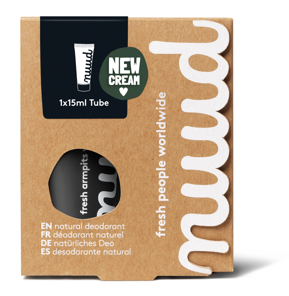 Nuud Starter Black Natural Cream Deodorant