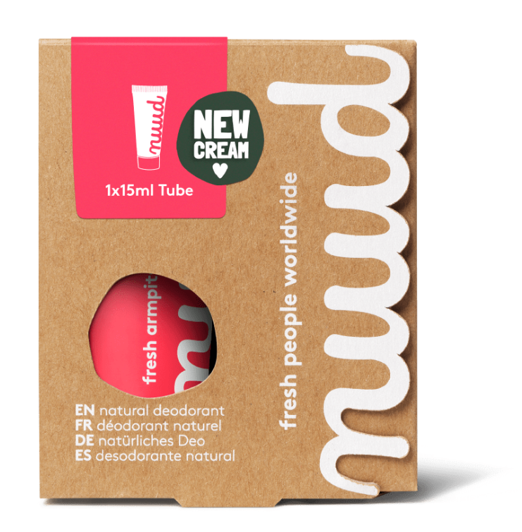 Nuud Starter Red Natural Cream Deodorant