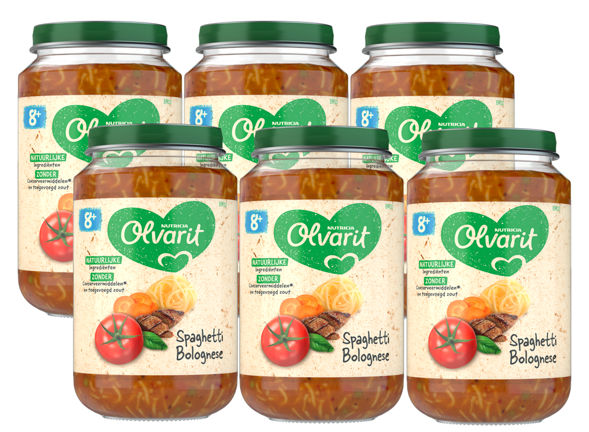 Olvarit 8m+ Spaghetti Bolognese