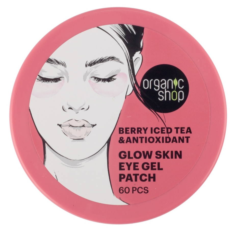 Organic Shop Eye Gel Patch Berry Iced tea & Antioxidant 60 pcs