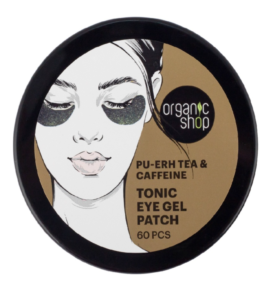 Organic Shop Eye Gel Patch Pu-erh tea & Caffeine 60 pcs