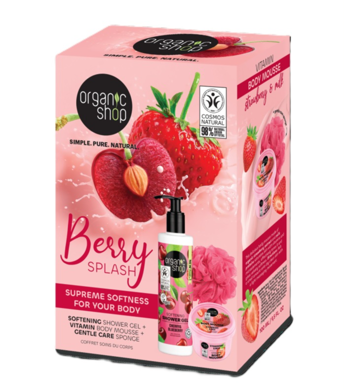 Organic Shop Berry Splash Supreme Softness Giftset