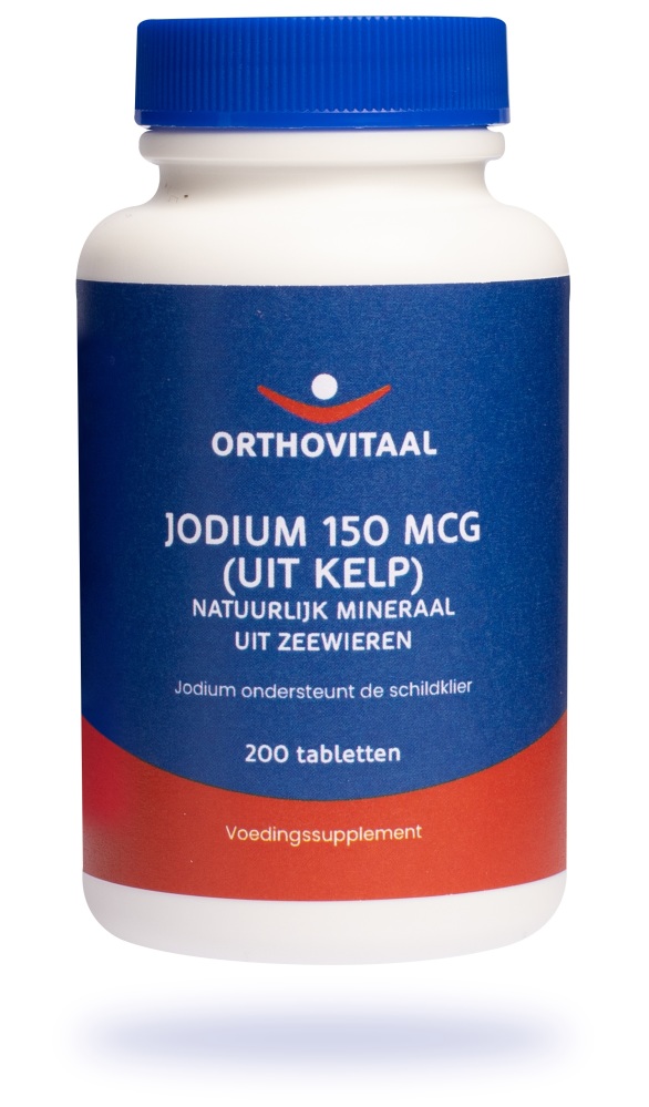 Orthovitaal Jodium 150 mcg (uit Kelp) Tabletten